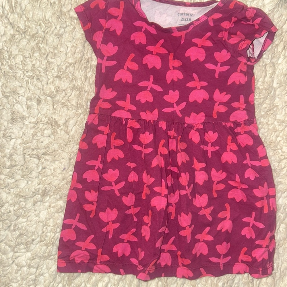 Kids Size 2T Carters Dress.